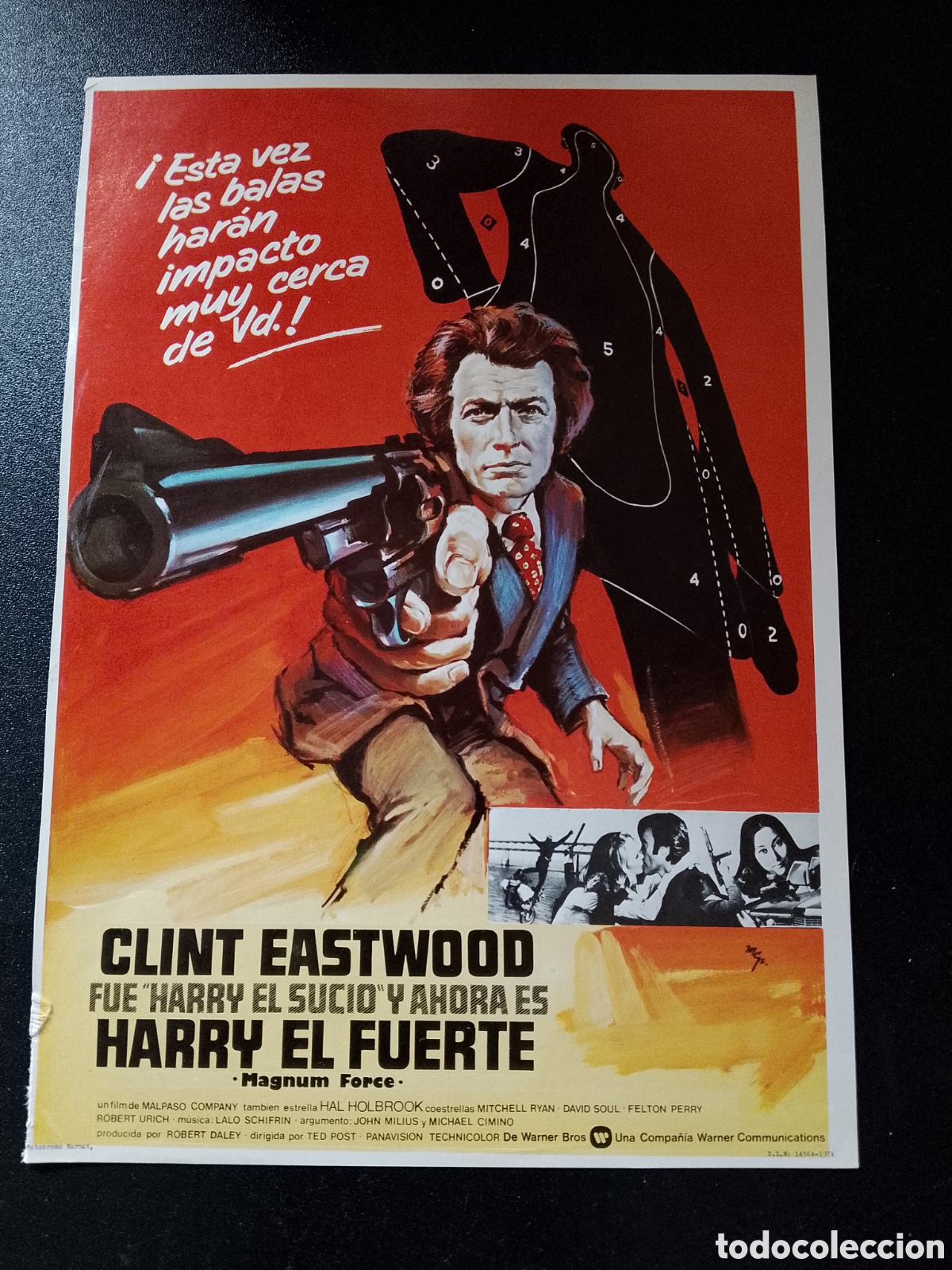 Cine: HARRY EL FUERTE CLINT EASTWOOD GUIA DE CINE ORIGINAL CA83
