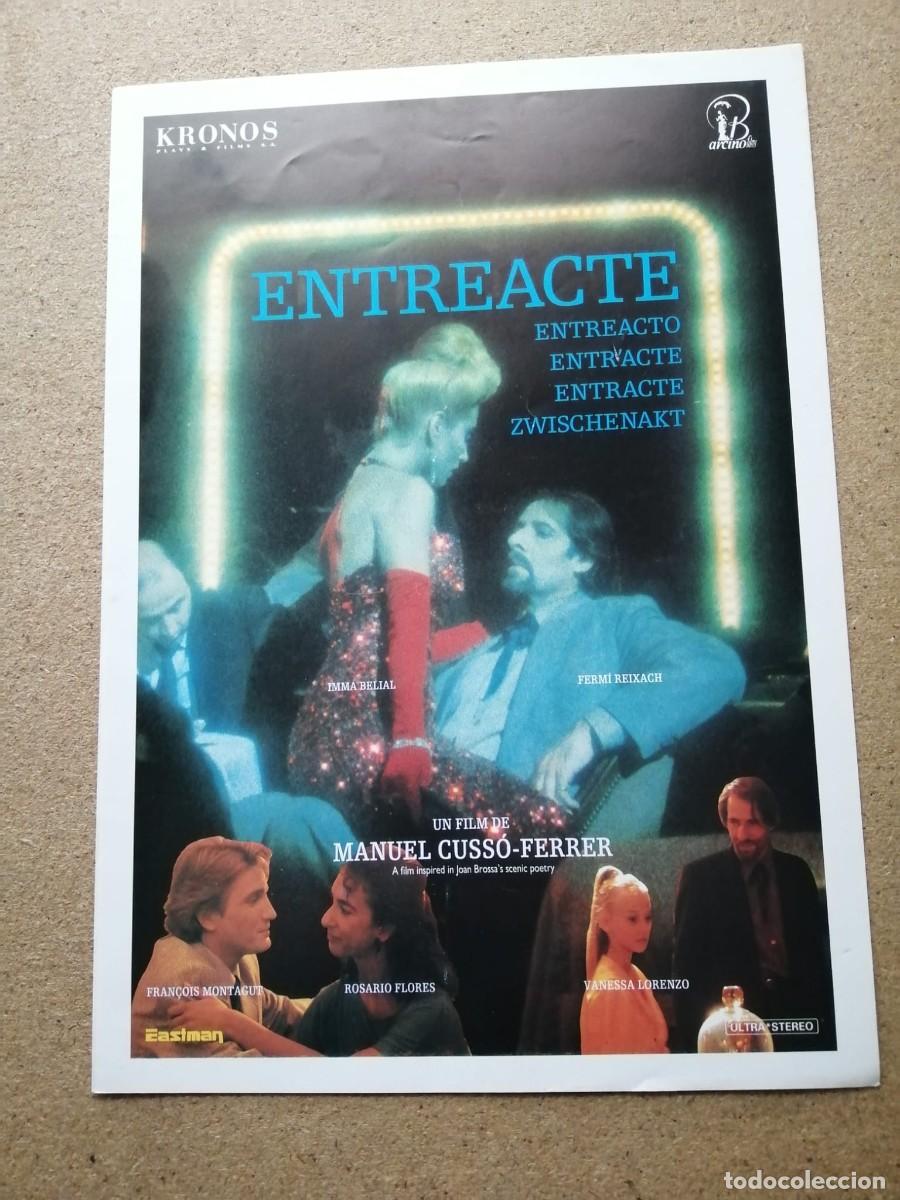 Cinema: GUIA CINEMATOGRAFICA. ENTREACTO (MANUEL CUSSO FERRER)
