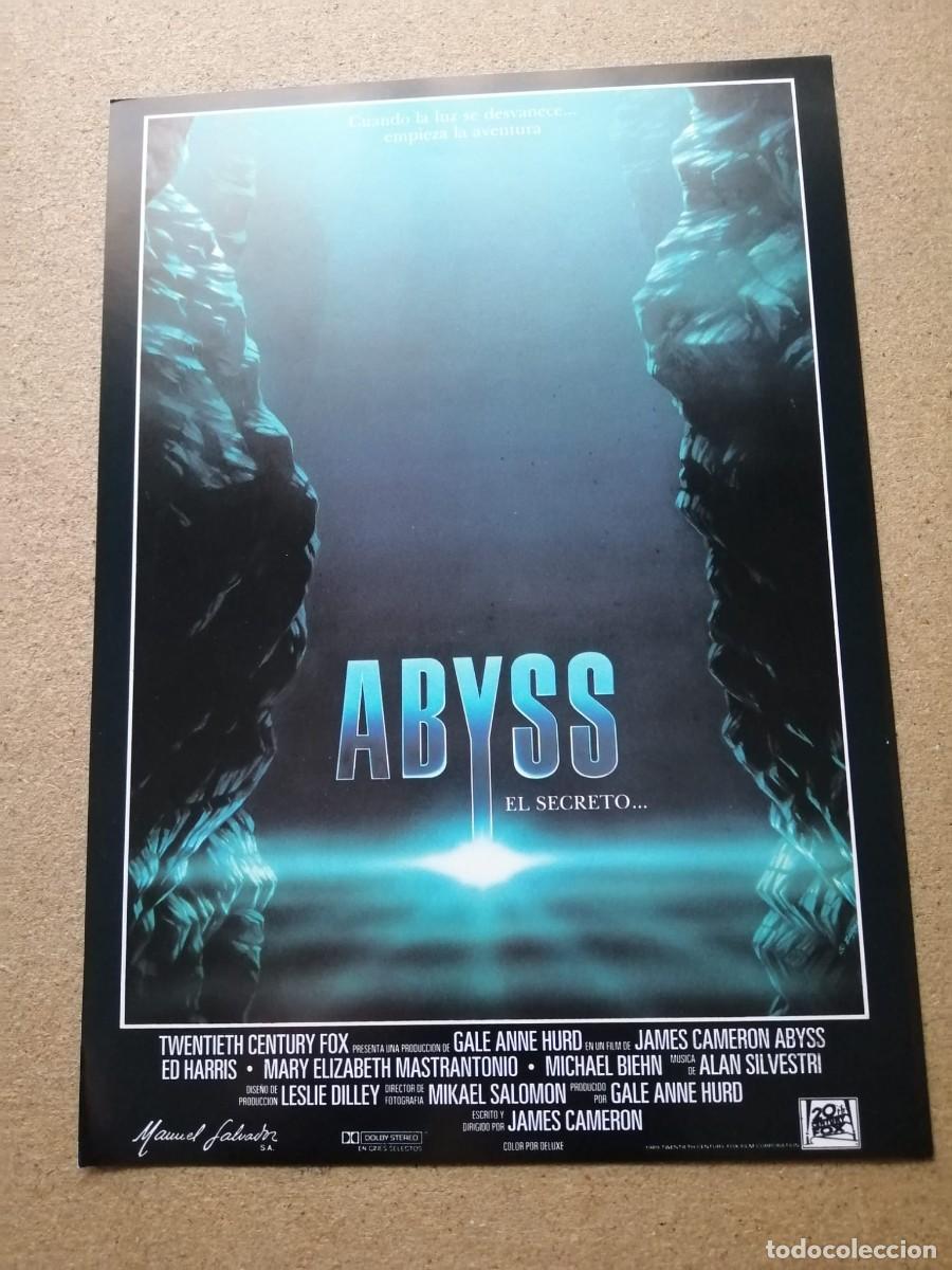 Cine: GUIA CINEMATOGRAFICA. ABYSS (JAMES CAMERON)