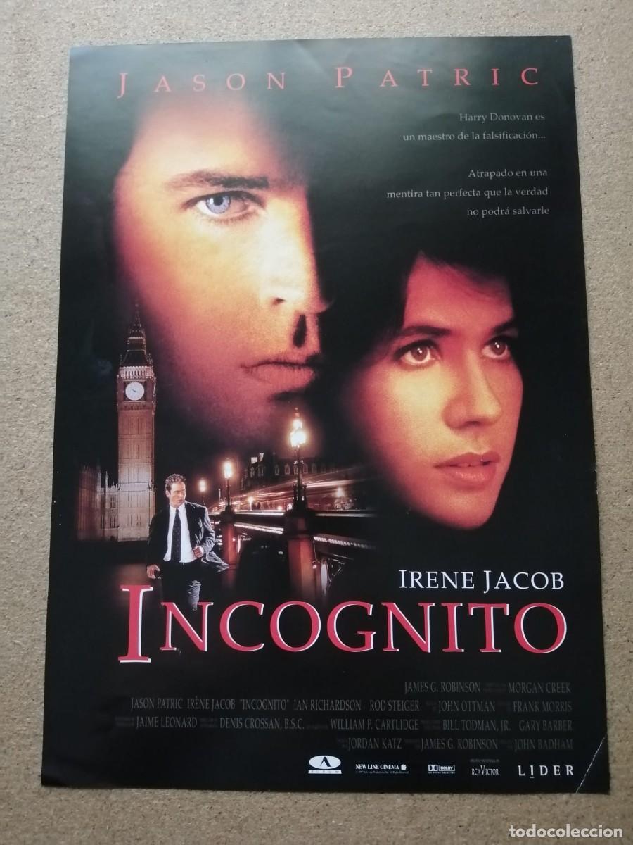 Cine: GUIA CINEMATOGRAFICA. INCOGNITO (JASON PATRIC - IRENE JACOB)