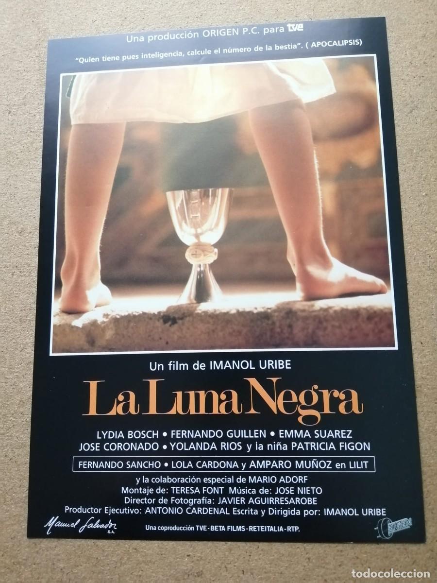 Cine: GUIA CINEMATOGRAFICA. LA LUNA NEGRA (IMANOL URIBE)