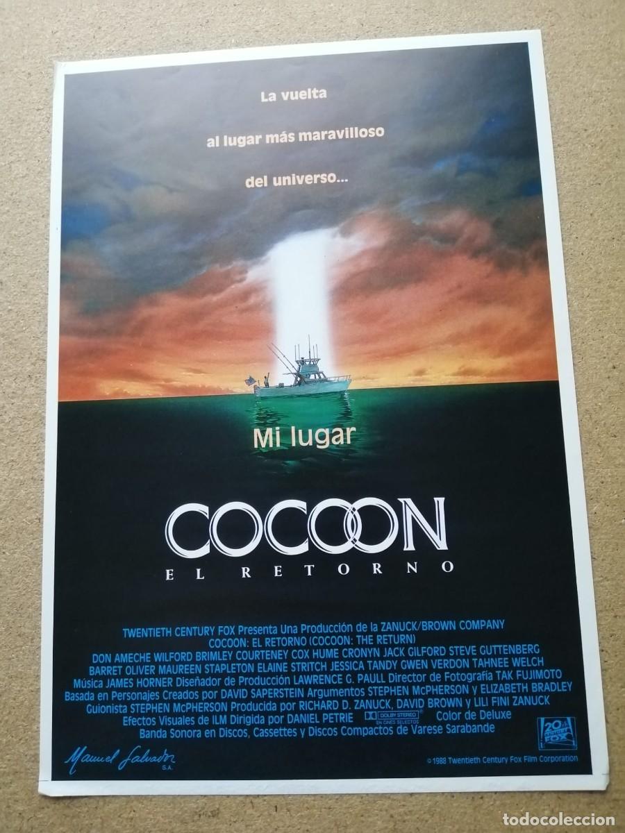 Cine: GUIA CINEMATOGRAFICA. COCOON EL RETORNO