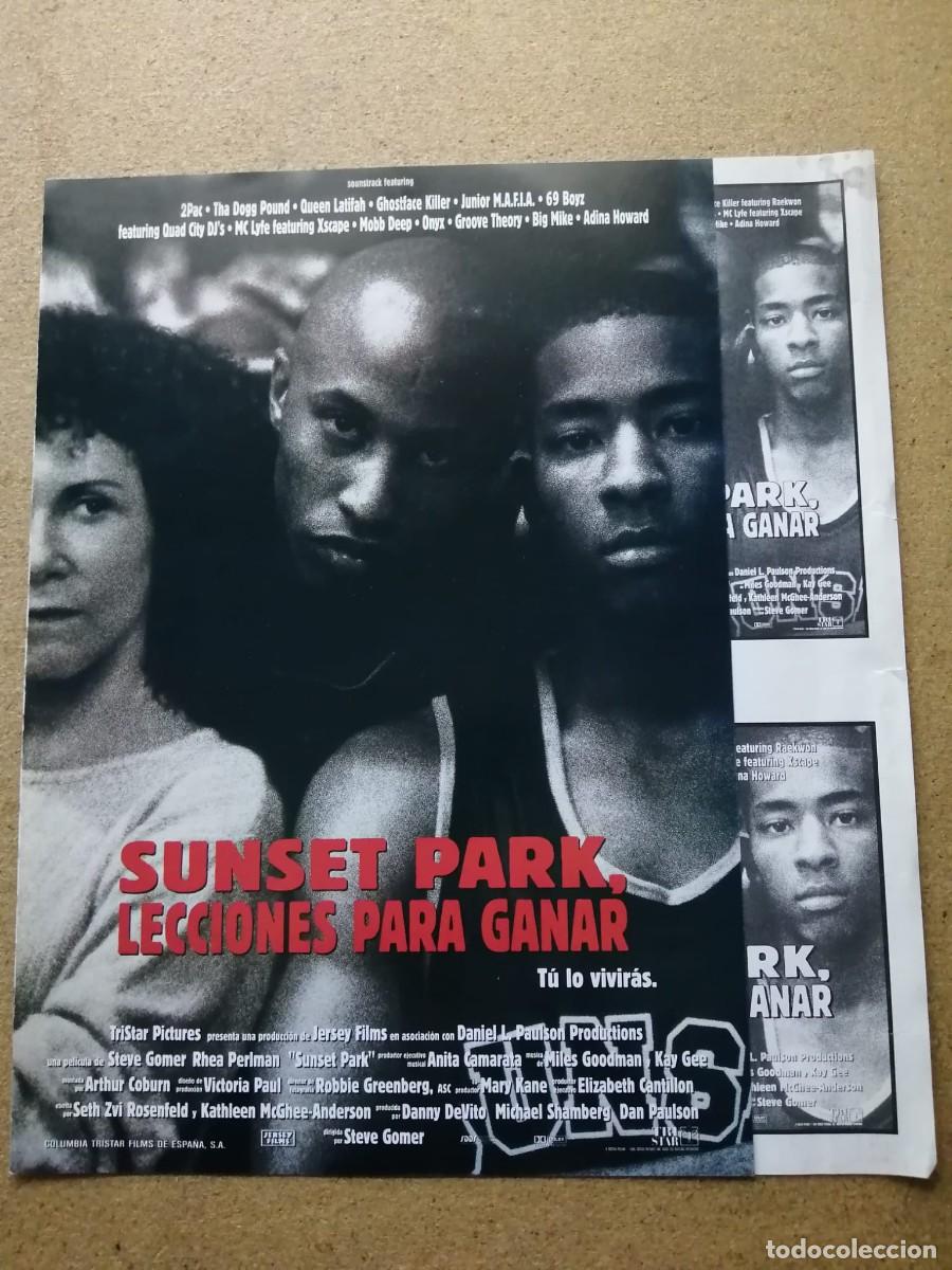 Cine: GUIA CINEMATOGRAFICA. SUNSET PARK, LECCIONES PARA GANAR