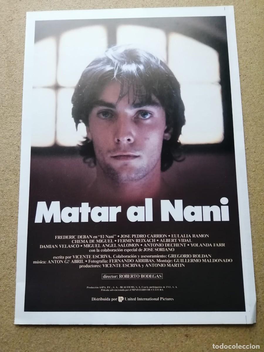 Cine: GUIA CINEMATOGRAFICA. MATAR AL NANI (ROBERTO BODEGAS)