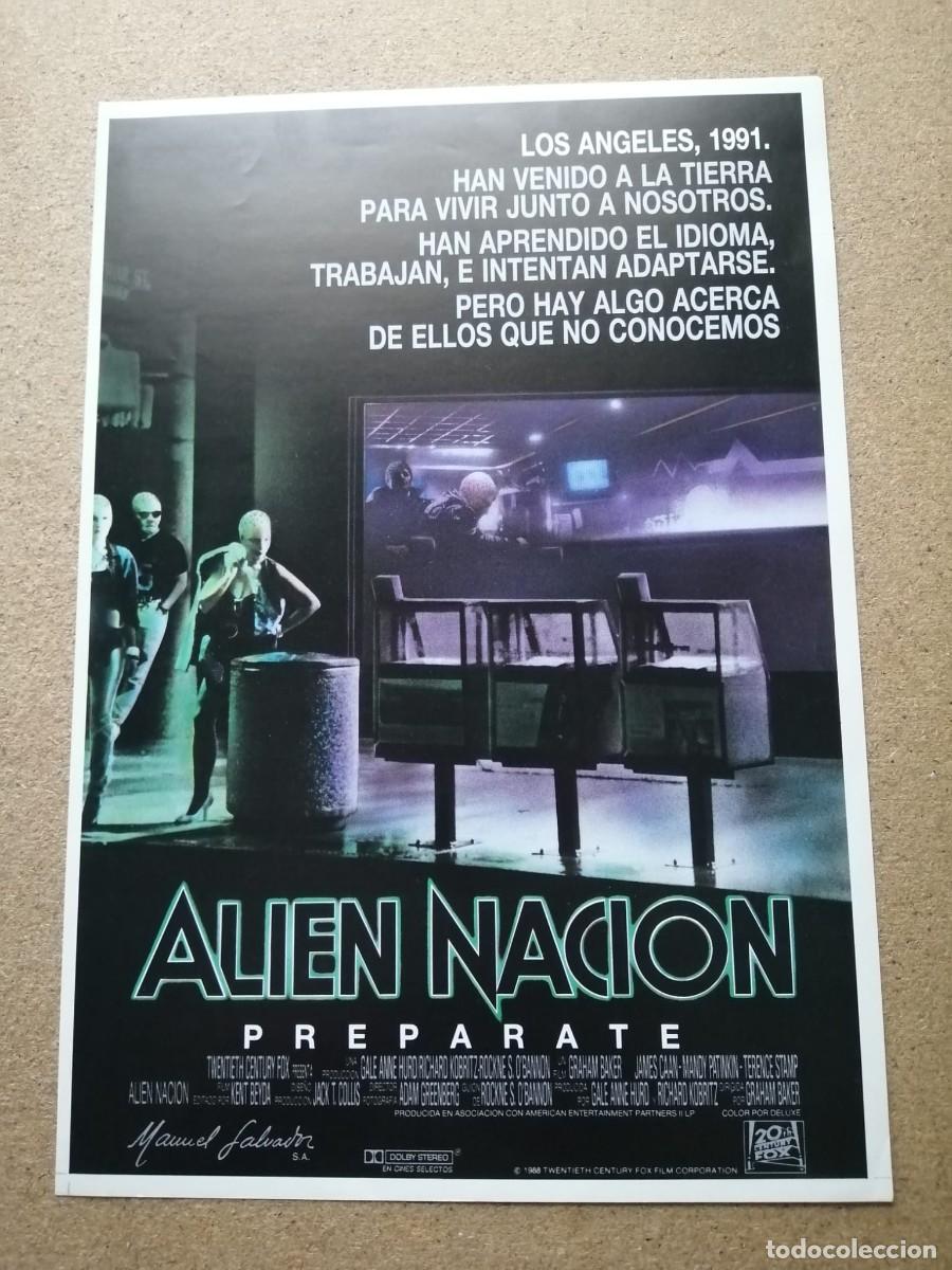 Cine: GUIA CINEMATOGRAFICA. ALIEN NACION (JAMES CAAN)