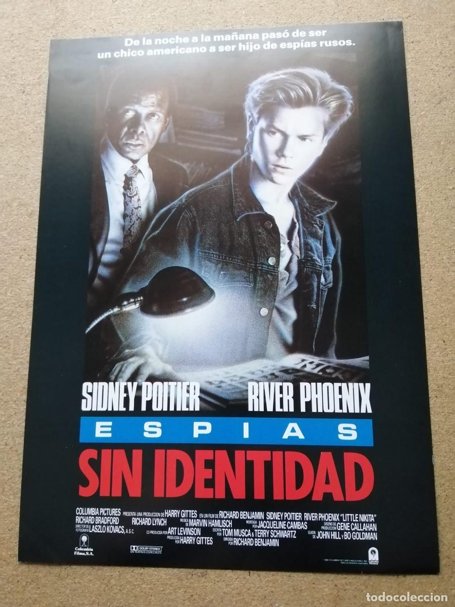 Cine: GUIA CINEMATOGRAFICA. ESPIAS SIN IDENTIDAD (SIDNEY POITIER - RIVER PHOENIX)