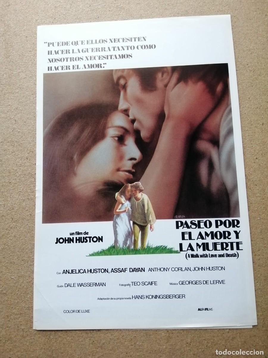 Cine: GUIA CINEMATOGRAFICA. PASEO POR EL AMOR Y LA MUERTE (JOHN HUSTON)