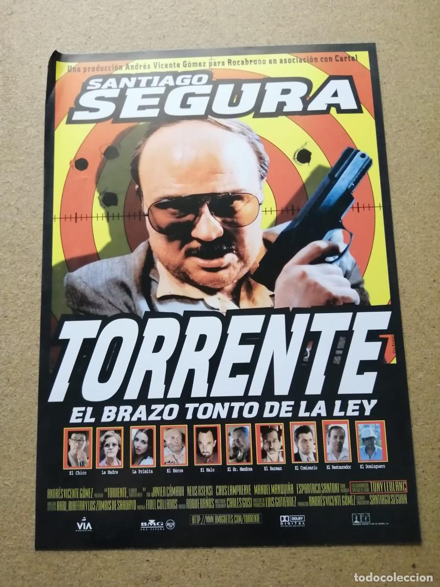 Cine: GUIA CINEMATOGRAFICA. TORRENTE, EL BRAZO TONTO DE LA LEY (SANTIAGO SEGURA - TONY LEBLANC)