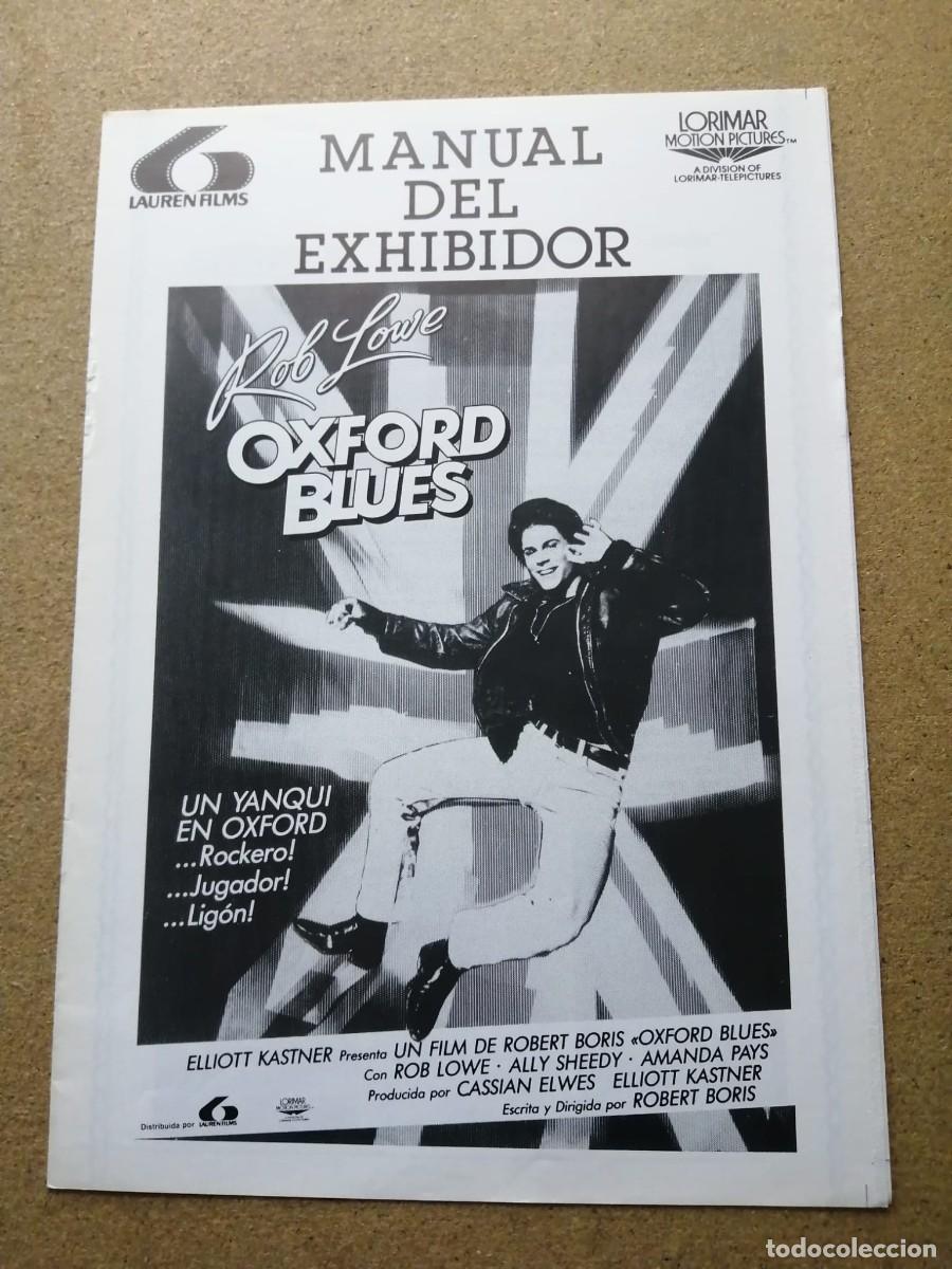 Cinema: GUIA CINEMATOGRAFICA. OXFORD BLUES (ROB LOWE)