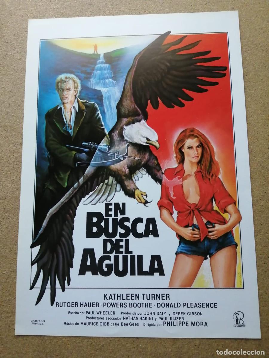 Cinema: GUIA CINEMATOGRAFICA. EN BUSCA DEL AGUILA (RUTGER HAUER - KATHLEEN TURNER - DONALD PLEASENCE)