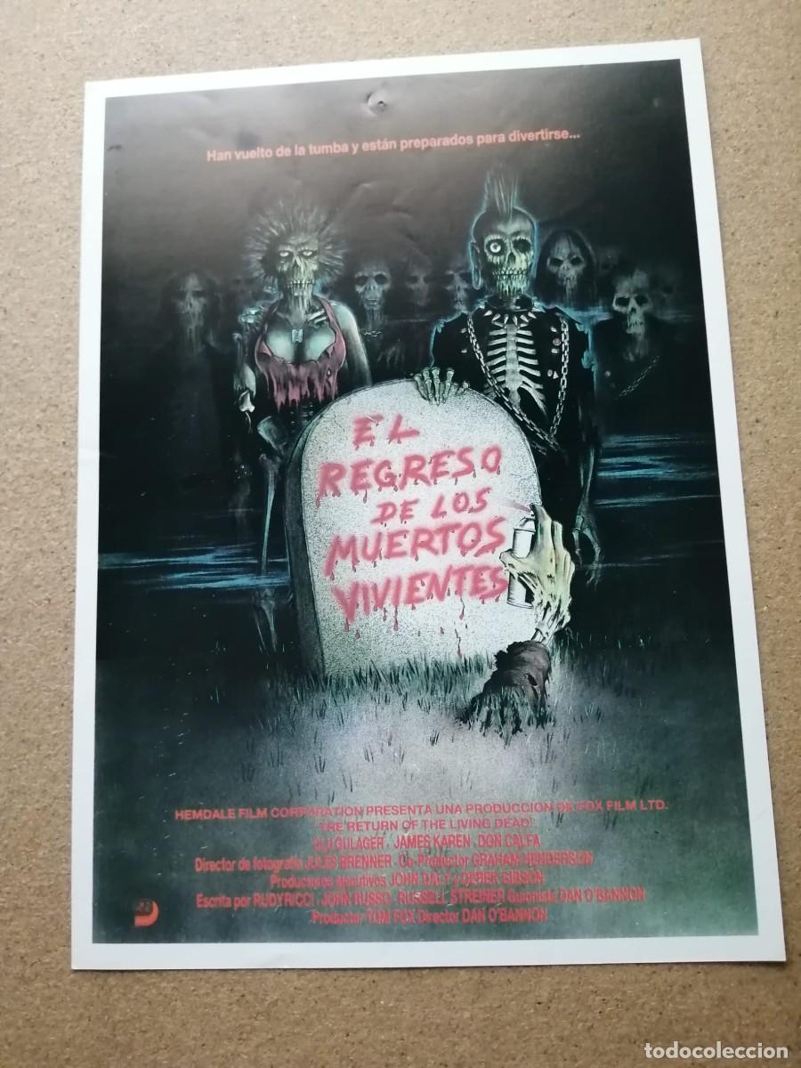 Cinema: GUIA CINEMATOGRAFICA. EL REGRESO DE LOS MUERTOS VIVIENTES