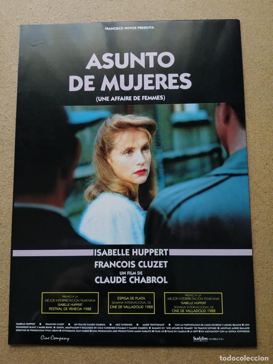 Kino: GUIA CINEMATOGRAFICA. ASUNTO DE MUJERES (CLAUDE CHABROL)