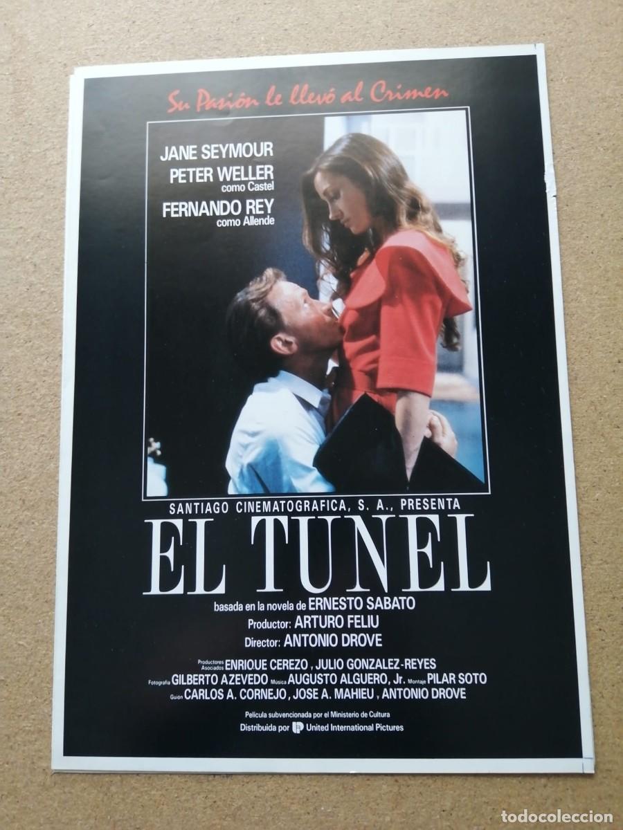 Cinema: GUIA CINEMATOGRAFICA. EL TUNEL (PETER WELLER - JANE SEYMOUR)