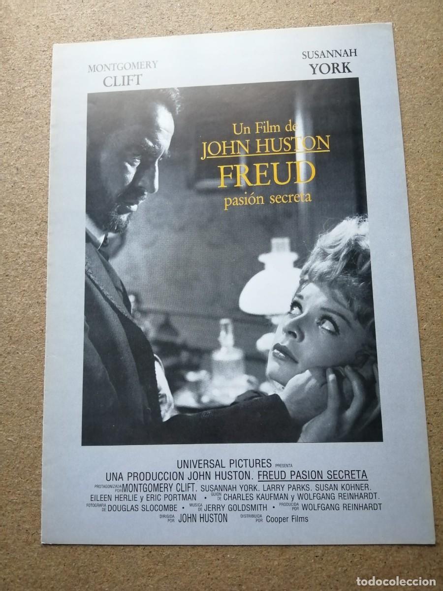 Kino: GUIA CINEMATOGRAFICA. FREUD, PASION SECRETA (MONTGOMERY CLIFT - JOHN HUSTON)
