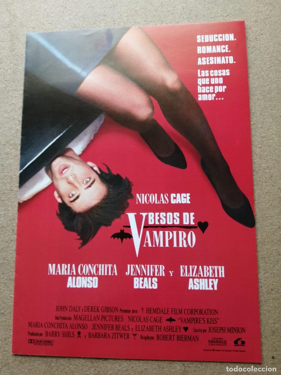 Cine: GUIA CINEMATOGRAFICA. BESOS DE VAMPIRO (NICOLAS CAGE)