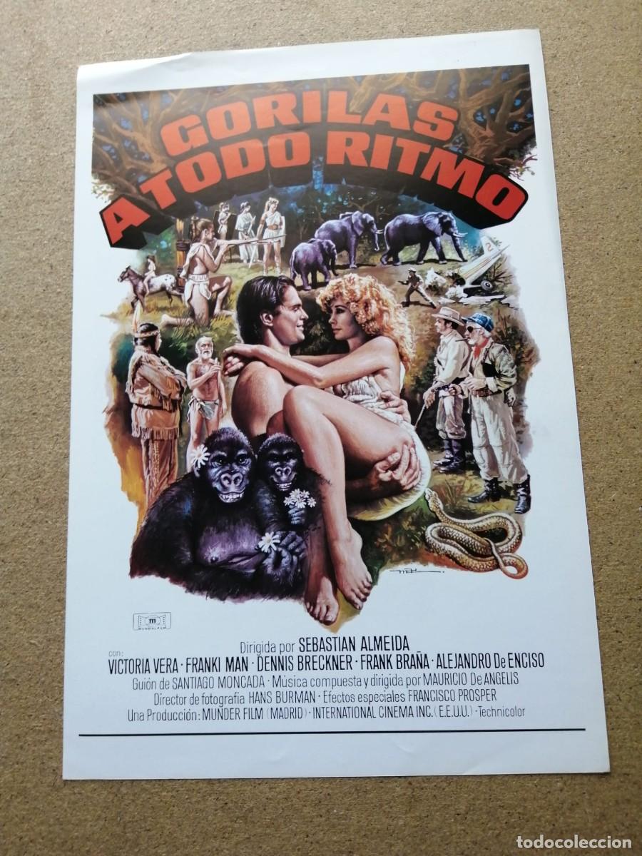Cine: GUIA CINEMATOGRAFICA. GORILAS A TODO RITMO (VICTORIA VERA)