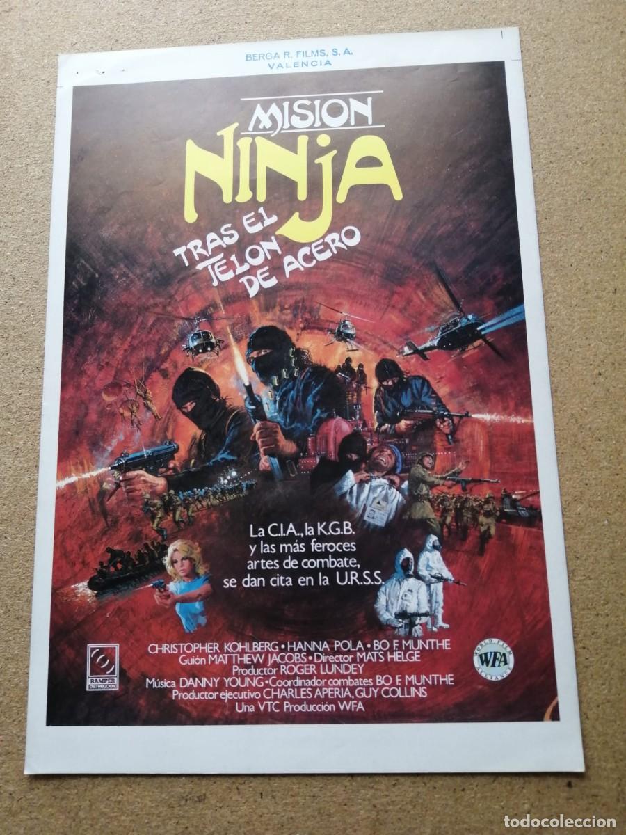 Cine: GUIA CINEMATOGRAFICA. MISION NINJA, TRAS EL TELON DE ACERO