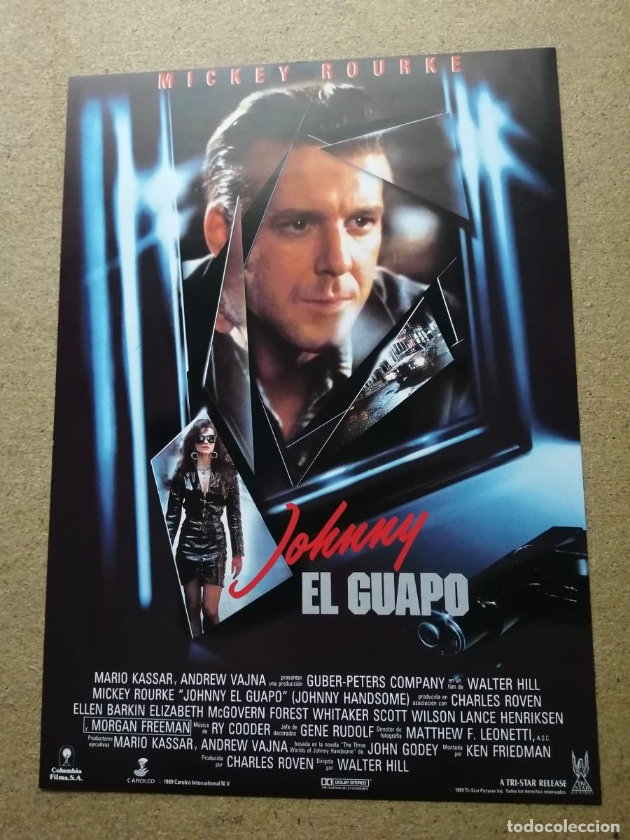 Cine: GUIA CINEMATOGRAFICA. JOHNNY EL GUAPO (MICKEY ROURKE - ELLEN BARKIN - MORGAN FREEMAN)
