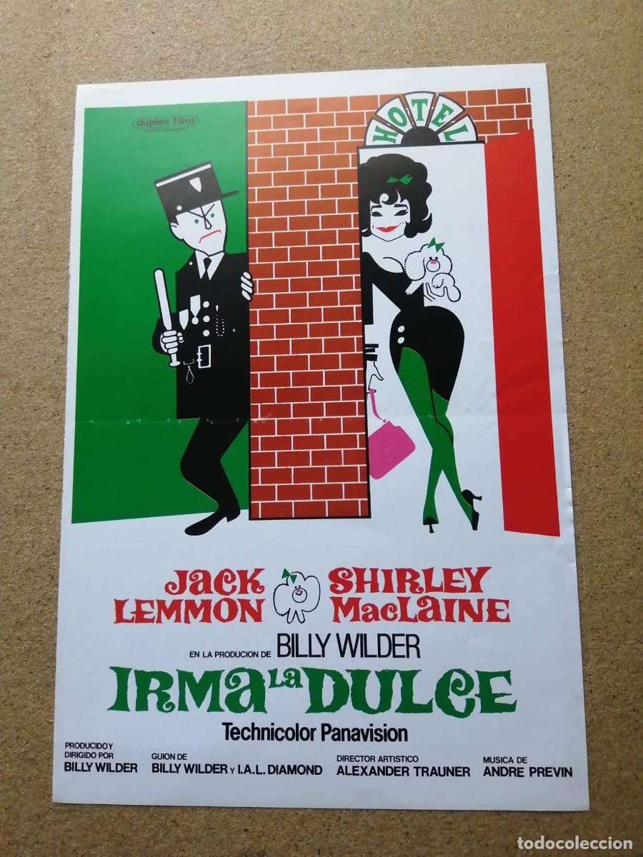 Cine: GUIA CINEMATOGRAFICA. IRMA LA DULCE (JACK LEMMON - SHIRLEY MacLAINE - BILLY WILDER)