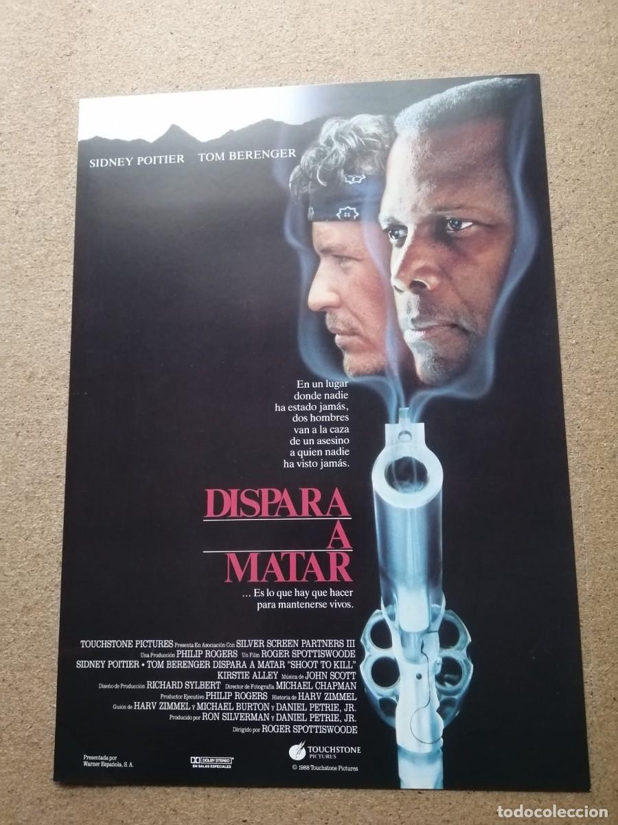Cine: GUIA CINEMATOGRAFICA. DISPARA A MATAR (SIDNEY POITIER - TOM BERENGER)
