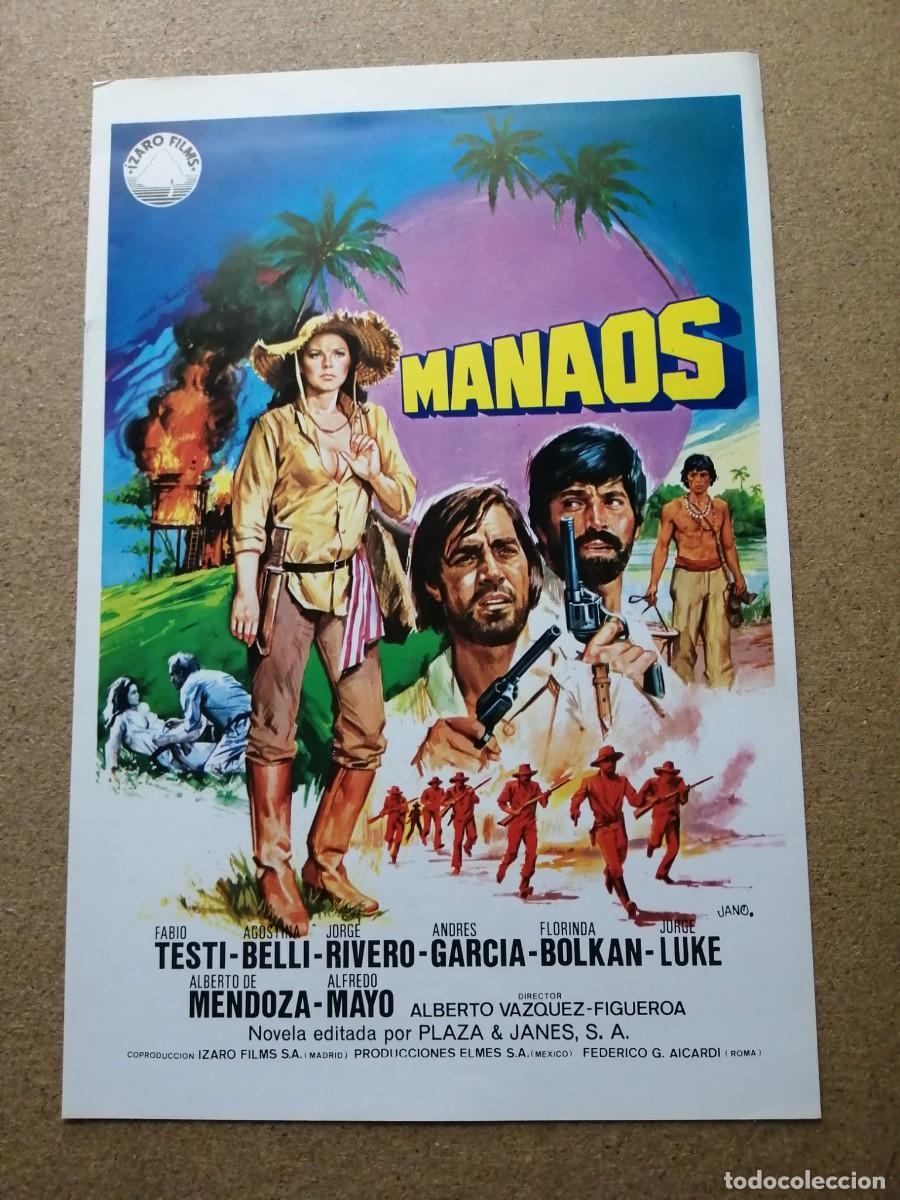 Cine: GUIA CINEMATOGRAFICA. MANAOS (FLORINDA BOLKAN - FABIO TESTI)