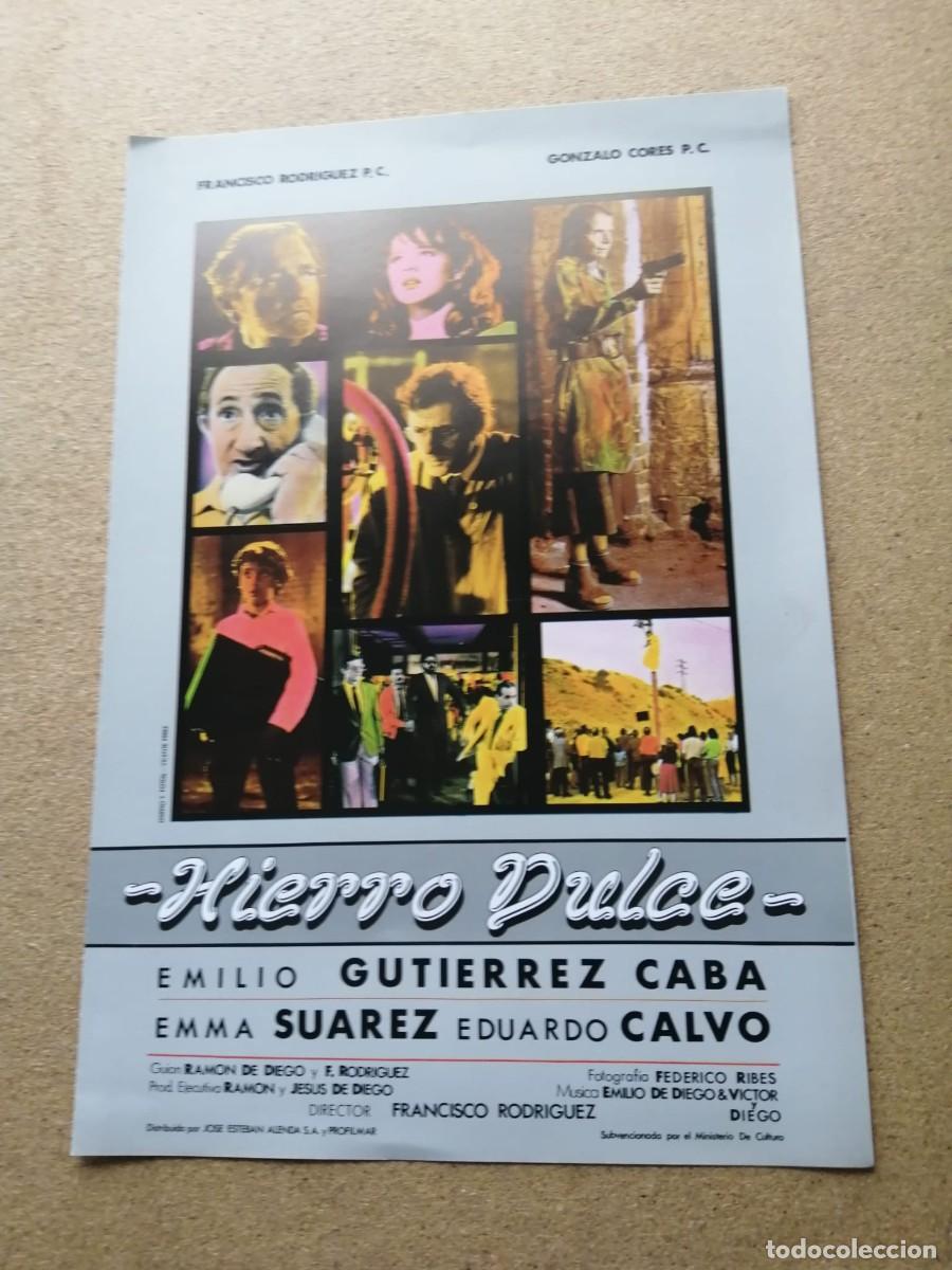 Cine: GUIA CINEMATOGRAFICA. HIERRO DULCE (EMILIO GUTIERREZ CABA - EMMA SUAREZ)