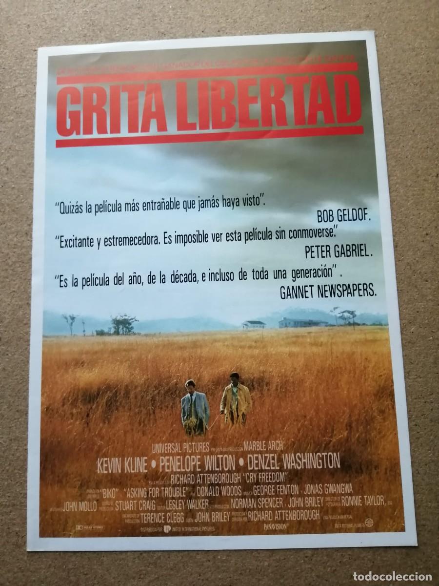 Cine: GUIA CINEMATOGRAFICA. GRITA LIBERTAD (RICHARD ATTENBOROUGH)
