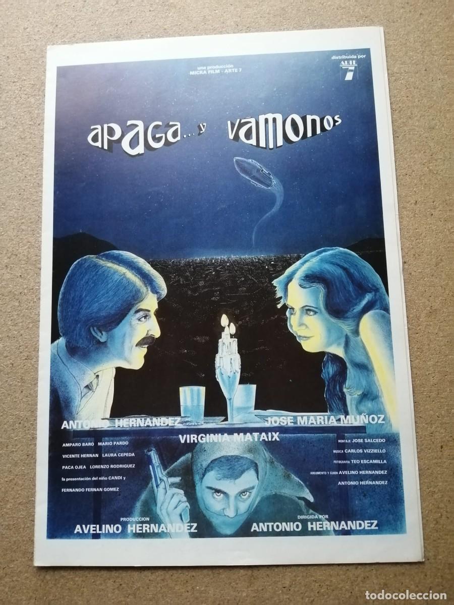 Cine: GUIA CINEMATOGRAFICA. APAGA Y VAMONOS (COMEDIA ESPA&Ntilde;OLA)