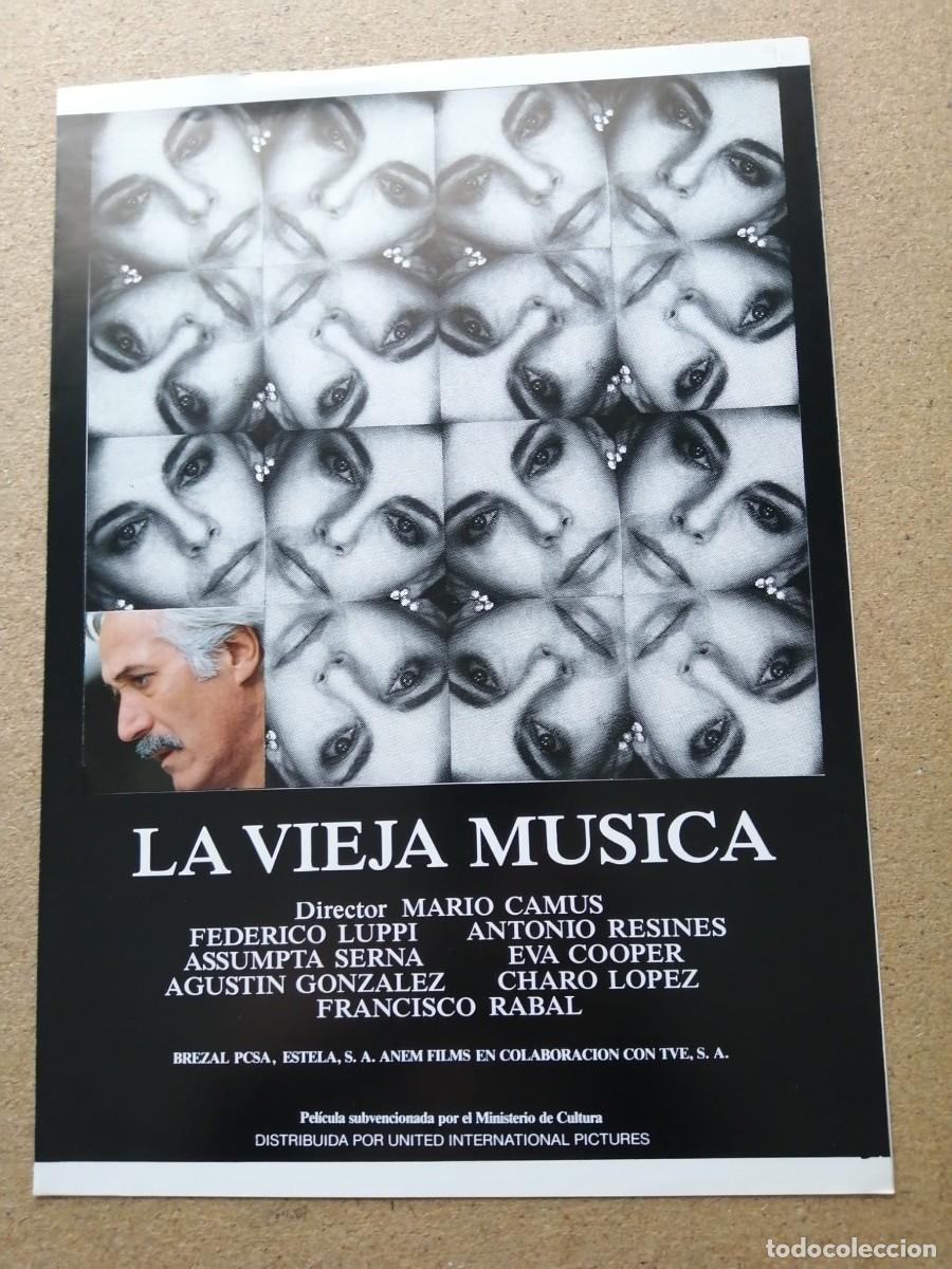Cine: GUIA CINEMATOGRAFICA. LA VIEJA MUSICA (MARIO CAMUS)