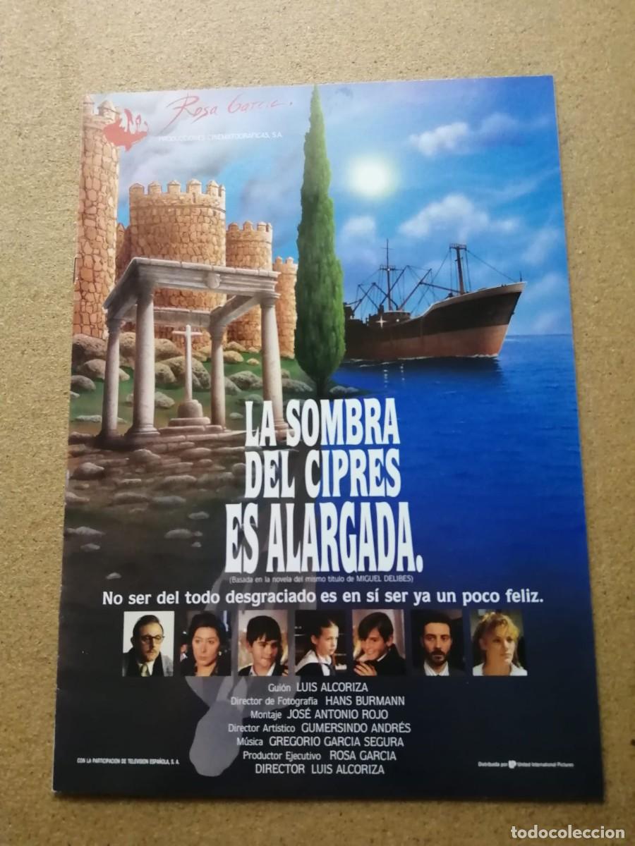 Cine: GUIA CINEMATOGRAFICA. LA SOMBRA DEL CIPRES ES ALARGADA (LUIS ALCORIZA)