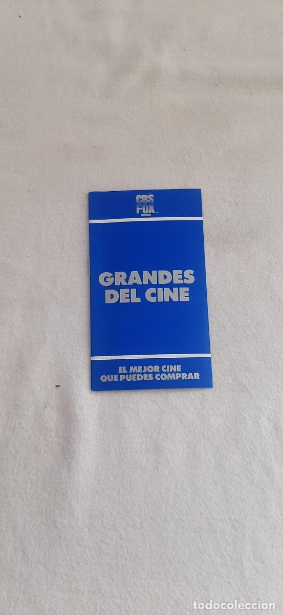 Cine: CATALOGO PEQUE&Ntilde;O DE VIDEOCLUB.CBS,GUERRA DE LAS GALAXIAS.12 PAGINAS.
