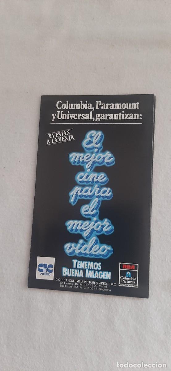 Cine: CATALOGO PEQUE&Ntilde;O DE VIDEOCLUB.RCA,LA COSA,ENCUENTROS 3 FASE,ETC.8 PAGINAS.