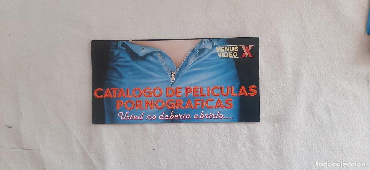 Cine: CATALOGO PEQUE&Ntilde;O DE VIDEOCLUB.VENUS VIDEO,X LUJURIAS,ETC.8 PAGINAS.