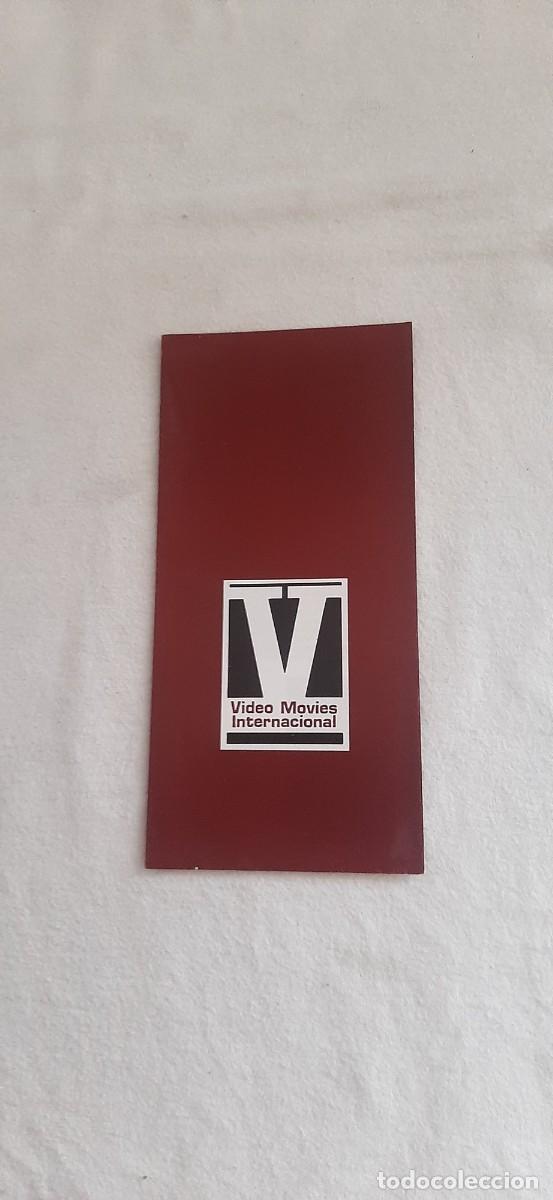 Cine: CATALOGO PEQUE&Ntilde;O DE VIDEOCLUB.VENUS VIDEO MOVIE,FRIGIDA ETC.8 PAGINAS.