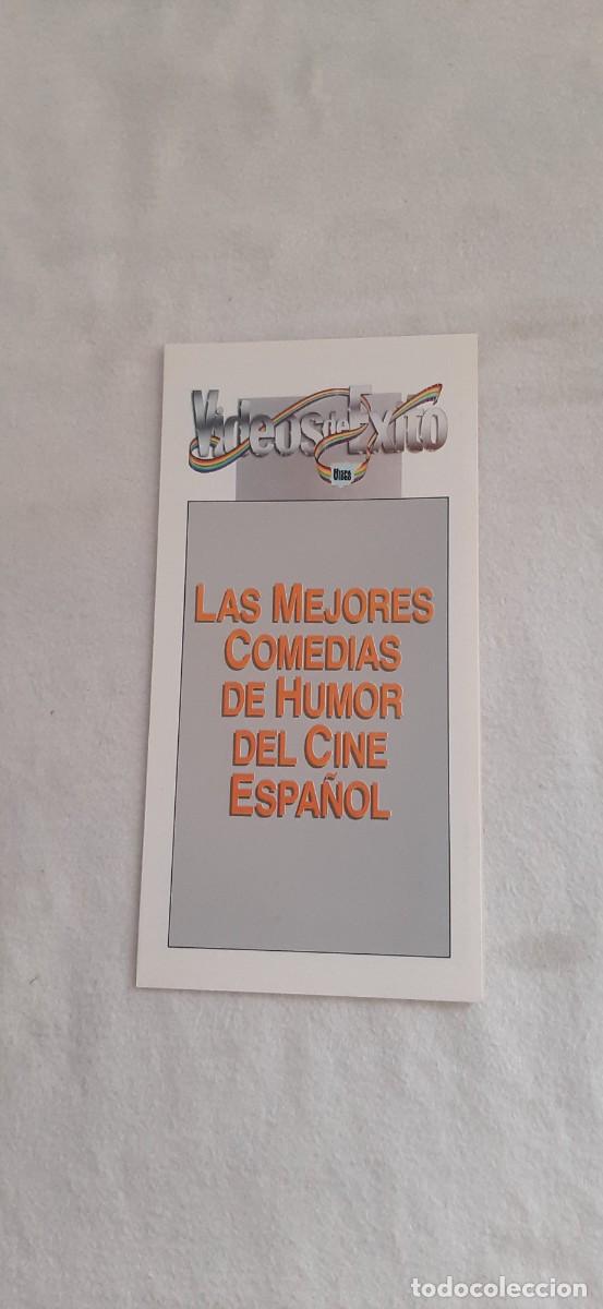 Cine: CATALOGO PEQUE&Ntilde;O DE VIDEOCLUB.VIDEOS DE EXITO,LOS TRAMPOSOS ETC.4 PAGINAS.