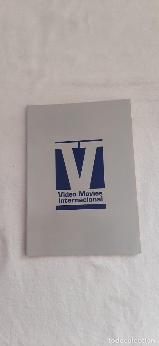 Cine: CATALOGO MEDIANO DE VIDEOCLUB.VIDEO MOVIE,PHANTASMA,FOBIA,VENENO ETC.32 PAGINAS.
