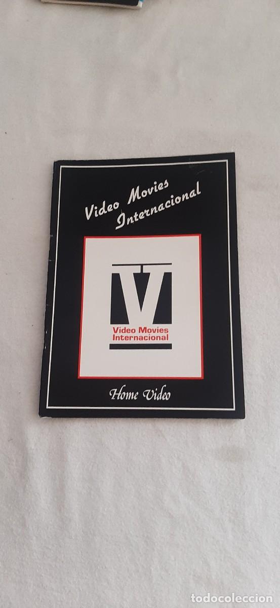 Cine: CATALOGO MEDIANO DE VIDEOCLUB.IVS,PHOBIA,EL PENDULO DE LA MUERTE ETC.40 PAGINAS.
