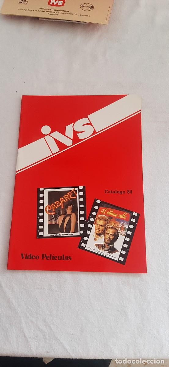 Cine: CATALOGO GRANDE DE VIDEOCLUB.6 PELICULAS MAZINGER Z,ETC.40 PAGINAS.