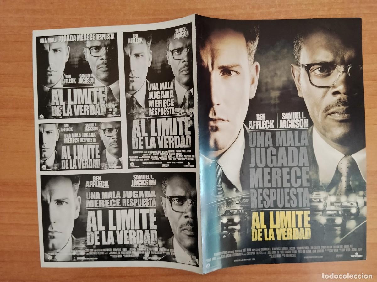 Cinema: G33--GUIA DE LA PELICULA---AL LIMITE DE LA VERDAD