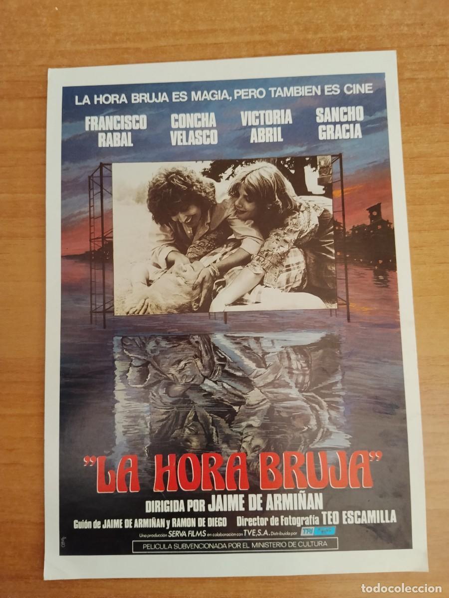 Cinema: G33--GUIA DE LA PELICULA---LA HORA BRUJA