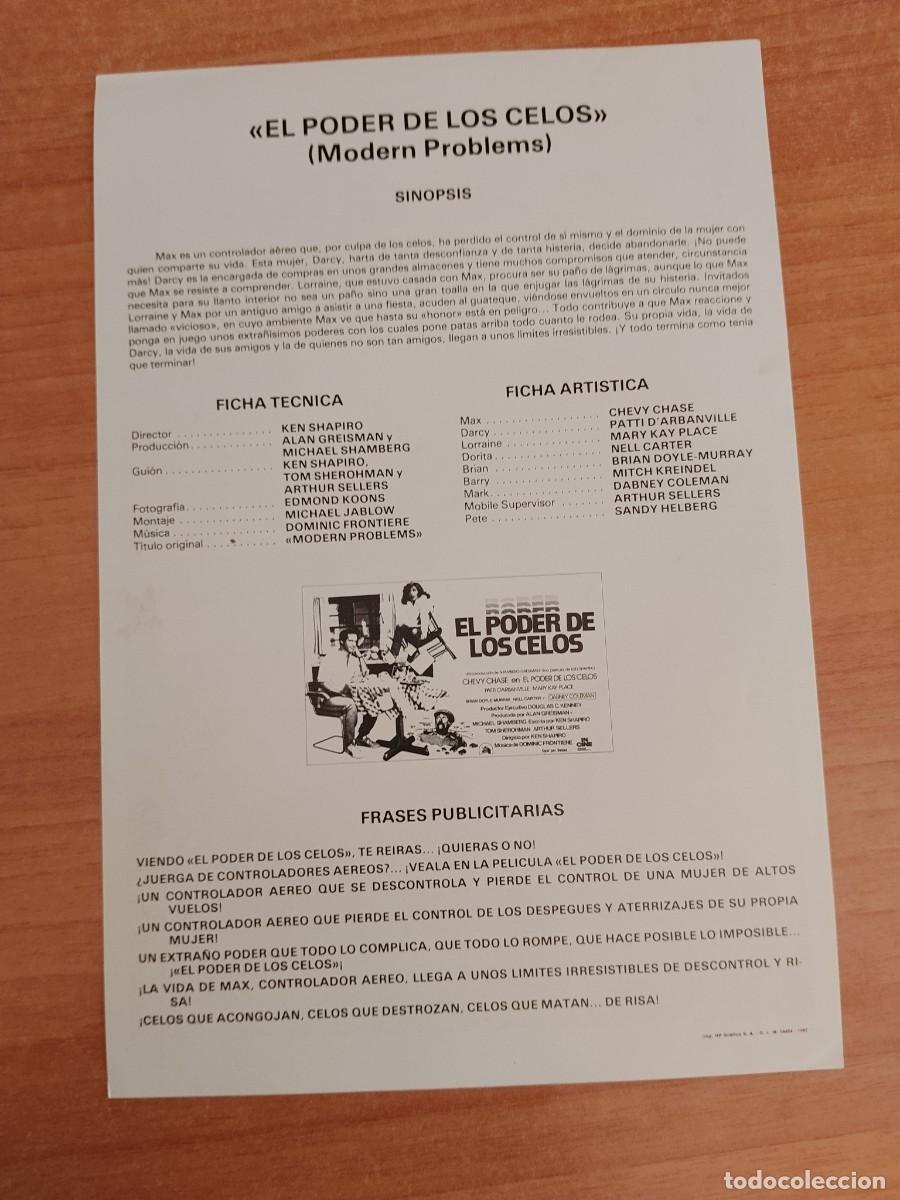 Cine: G33--GUIA DE LA PELICULA---EL PODER DE LOS CELOS - Foto 2