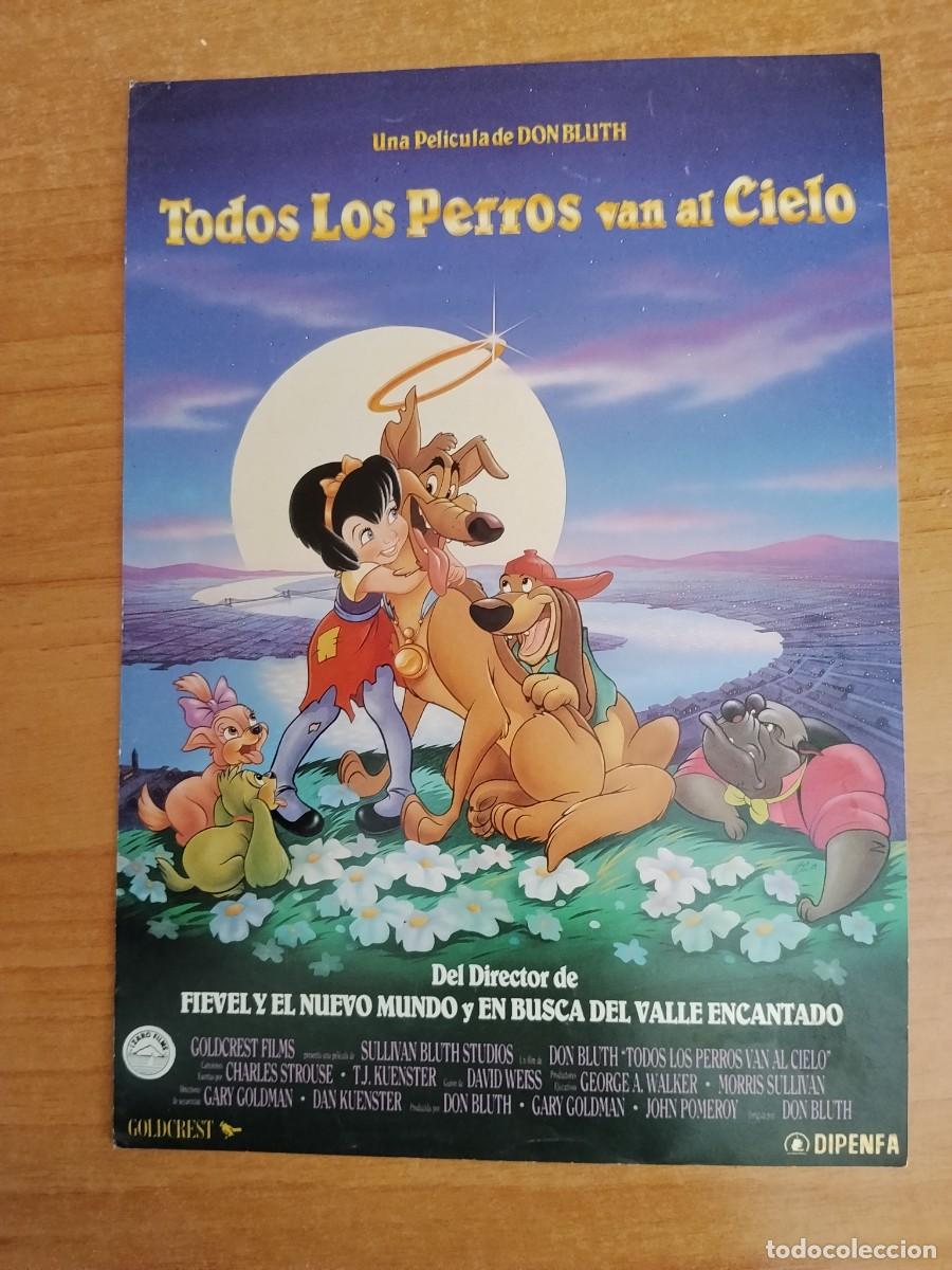 Cine: G33--GUIA DE LA PELICULA---TODOS LOS PERROS VAN AL CIELO