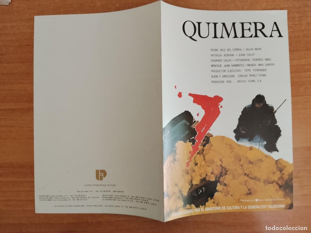 Cine: G33--GUIA DE LA PELICULA---QUIMERA