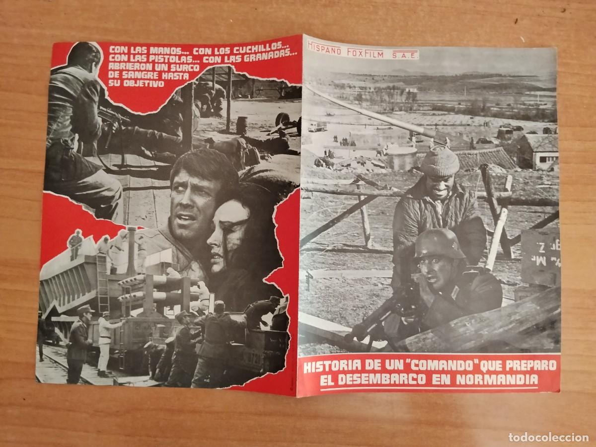 Cine: G33--GUIA DE LA PELICULA---HISTORIA DE UN COMANDO QUE PREPARO EL DESEMBARCO EN NORMALDIA