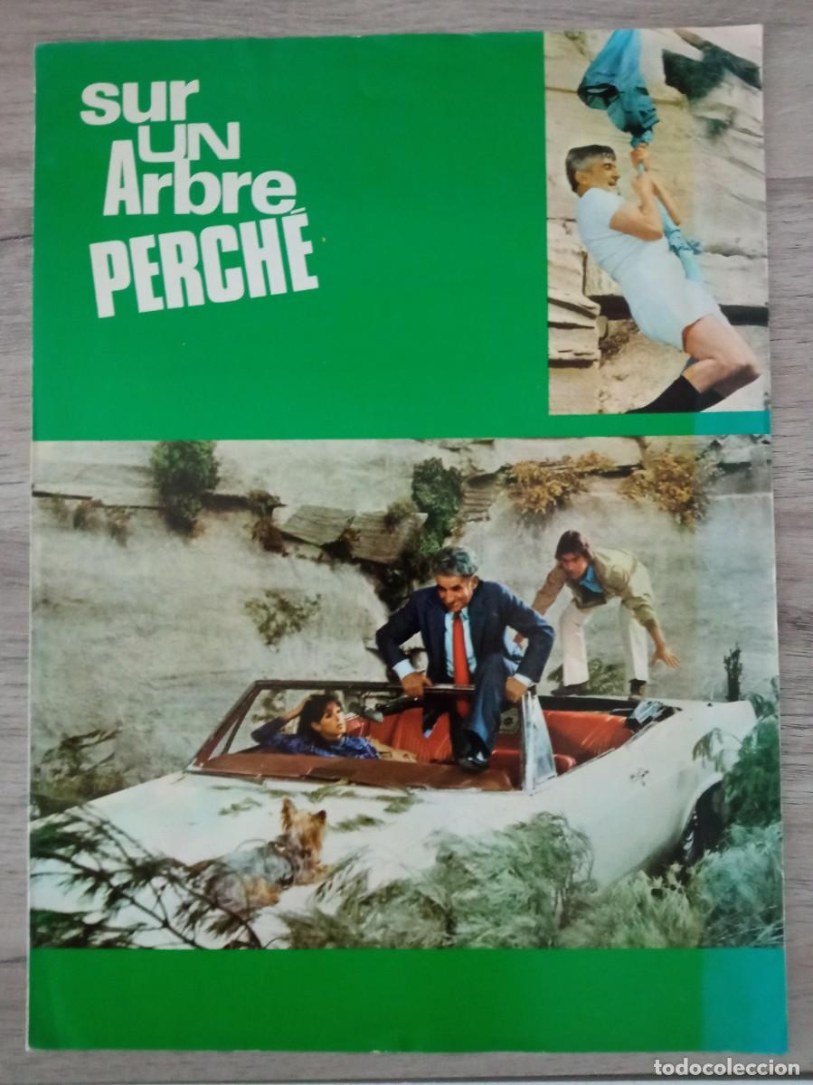 Cine: CAIDOS SOBRE UN ARBOL (SUR UN ARBRE PERCH&Eacute;), LOUIS DE FUNES, GU&Iacute;A FRANCESA, 6 PAG.