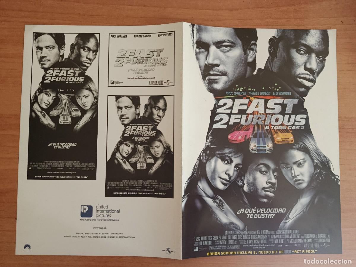 Cinema: G33--GUIA DE LA PELICULA---2 FAST 2 FURIUS
