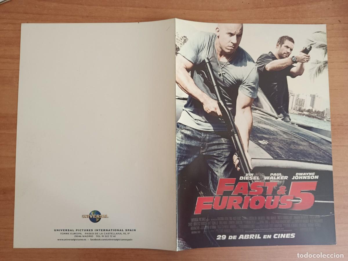Cinema: G33--GUIA DE LA PELICULA---FAST& FURIUS 5