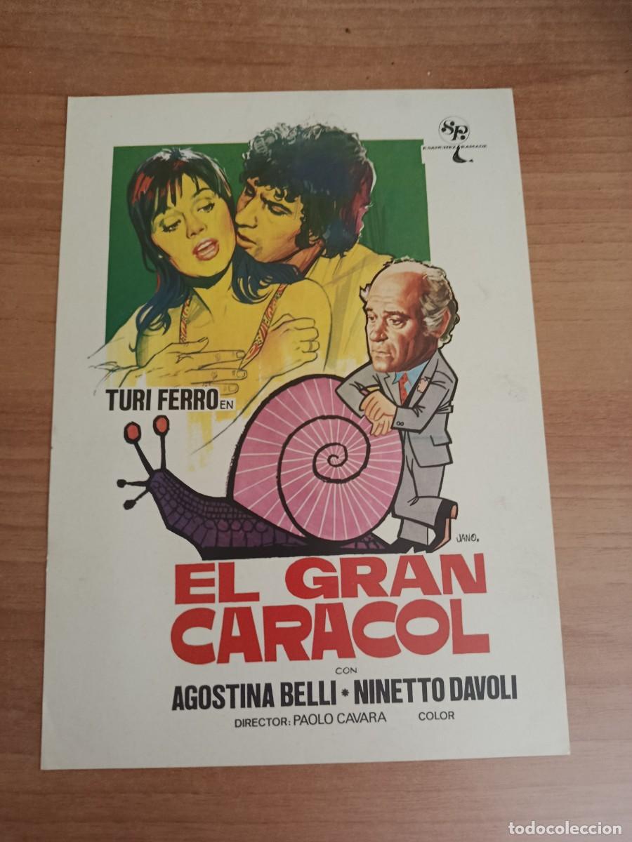 Cine: G33--GUIA DE LA PELICULA---EL GRAN CARACOL