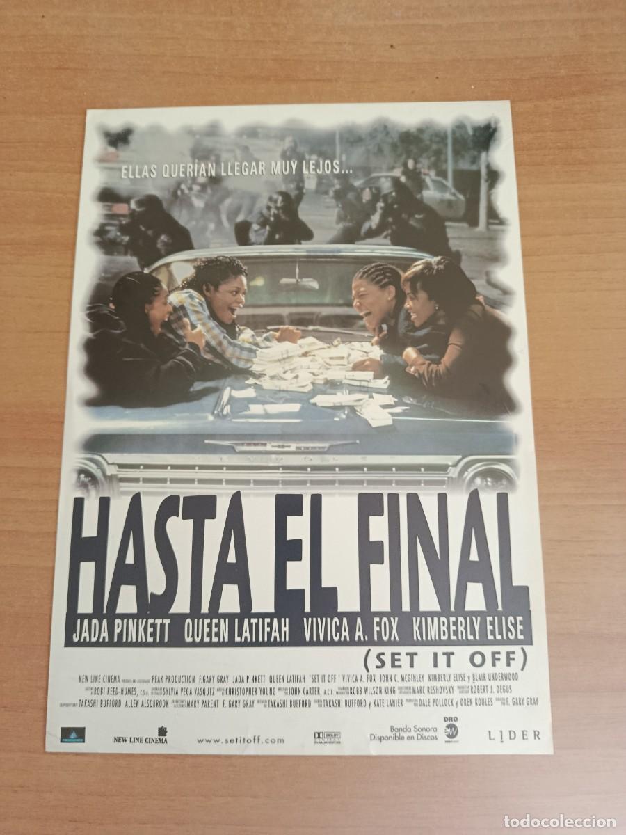Cine: G33--GUIA DE LA PELICULA---HASTA EL FINAL