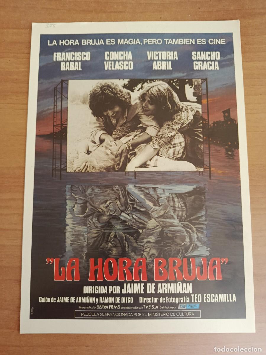 Cine: G33--GUIA DE LA PELICULA---LA HORA BRUJA